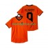 Camisola Países Baixos KLUIVERT 9 2000 Retro Homem Equipamento Primeiro Manga Curta